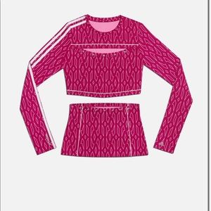 Ivy park monogram snap shirt